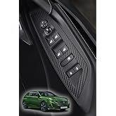 Graficar Design Peugeot 308 P5 ile Uyumlu İ&ccedil; Trim Folyo Kaplama Set Mat Karbon Siyah