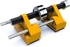 TOLESA Guida di affilatura gialla per l'affilatura dei bordi degli scalpelli per legno, adatta a scalpelli da 1/8" a 1-7/8", adatta a lame di pialla da 1-3/8" a 3-1/8".