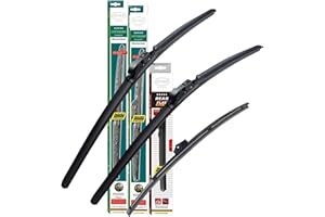 Híbrido HEYNER escobillas del limpiaparabrisas delantero y trasero plano HEYNER 24"20"16" [AudaA4A] HH2420ST16la HRF