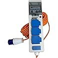 Maypole 230V 13A Mobile Mains Power Unit with USB For Caravans, Camping, Campervans, Motorhomes