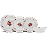 KARACA ANTIQUE 24 PAR&Ccedil;A 6 KİŞİLİK PORSELEN YEMEK TAKIMI