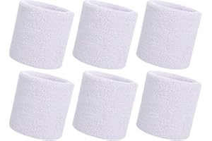 ‎HANERDUN HANERDUN Schweißband Handgelenk schweissband Herren Damen Absorbierende Schweißbänder Arm für Sport Laufen Fahrrad Joggen Fußball Tennis