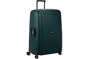 Samsonite S'Cure - Spinner L, Walizka, 75 cm, 102 L, Zielony (Dark Teal)