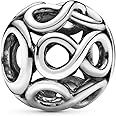 PANDORA Jewelry Infinite Shine Sterling Silver Charm