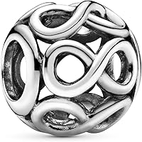 PANDORA Jewelry Infinite Shine Sterling Silver Charm