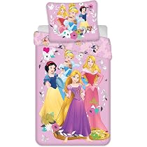 Mickey & Friends Kinder-Bettwäsche-Set – 100% Baumwolle, Mit Reißverschluss, 140x200 Cm + 70x90 Cm