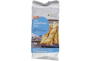 TEGUT… REINHEITSVERSPRECHEN tegut... Flutes Torbellinos Salz, Butter-Hefegebäckstangen,1 x 150 g