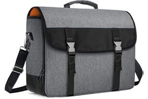 CURMIO Borsa da Viaggio per Kit Barman per Bottiglie di Vino, Borsa a Tracolla per Set di Strumenti da Bar, Perfetta per Feste all'aperto in Giardino, Grigio (Solo Borsa)