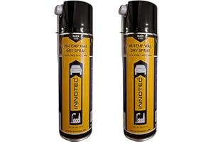 MP PRODUKT 2 Stück Innotec Hi-Temp Wax Spray Unterboden und Hohlraumschutz Fettspray Schwarz - Next Level Konservierung für Automotive & Industrie - Keine Anhaftung von Schmutz und Staub - 500ml Spraydose