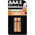 Duracell Alkaline AAA Battery, Pack of 2, Everyday Devices, Clock, Toy, Remote