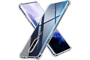 ivoler Przezroczyste silikonowe etui do Oneplus 7 Pro/Oneplus 7 Pro 5G, odporne na uderzenia narożniki ochronne, cienkie, miękkie, przezroczyste, elastyczne etui ochronne z termoplastycznego