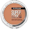 Maybelline Powder Foundation, Long-lasting 24H Wear, Medium to Full Coverage, Transfer, Water & Sweat Resistant, SuperStay 24H Hybrid Powder Foundation, 60