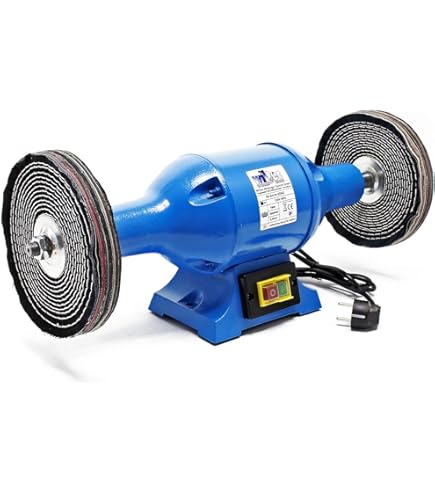 Ruote Buffing 200mm Ruote Per Lucidatura Airway 8 Pollici - 2 Pezzi, Foro 5/ 8, Per Smerigliatrici Dischi Polishing Metalli - Foto 6