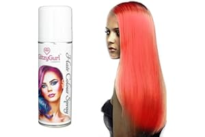 GLITZYGURL Farba do włosów do rozpylania - 125 ml - neonowa czerwień