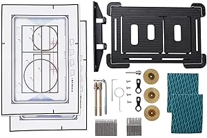 MICPOINTIK Placa de pulsador oculta para Geberit Sigma (todos los modelos), placa de accionamiento con fijación magnética, grifo de fregadero instalación a ras de superficie