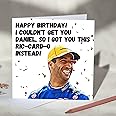 Daniel Ricciardo I Couldn't Get You Daniel Ric-card-o F1 Birthday Card, McLaren Racing Driver
