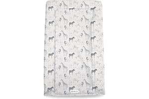My Babiie Changing Mat - Padded, Waterproof, Raised Edges, Easy Wipe Clean, Baby Nappy Change Mat - Safari