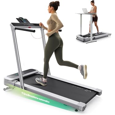 Tapis Roulant Clover Fitness A8 – Silenzioso e Pieghevole