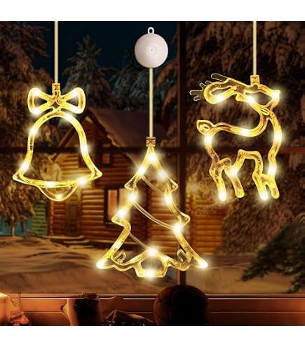VidaXL Lampada Natalizia Sospesa Con Babbo Natale E Neve Cadente, LED, Rossa, 27x27x45 Cm, Decorazione Festiva Interna/Esterna