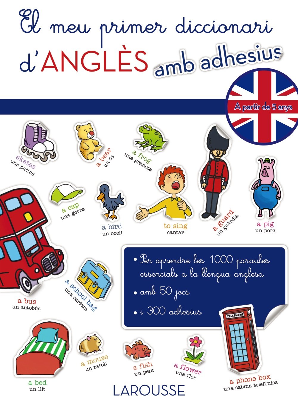 El meu primer diccionari d'ànglès amb adhesius