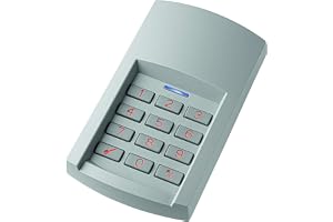 Hörmann Trådlös kodknapp RCT 3b (för portdrift, belysta knappar, frekvens 433 MHz bi-Secur, handhållen sändare för portar) 4510439, flerfärgad