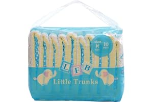 LittleForBig tryckt vuxen trosblöjor 10 delar – Little Trunks M
