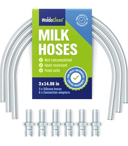 Lot De 2 Brosses De Nettoyage Tube Lait 50 Cm Ø3 Mm – Nylon & Acier Inoxydable – Idéal Machines à Expresso (Lantelme 4366)