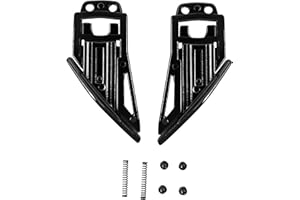 Everalo Meccanismo Visiera Compatibile con Casco Agv Corsa - Corsa R - Pista Gp - Pista Gpr - Gt Veloce - Veloce S - Race 3 - Viti Comprese