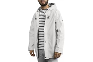 Breizh Ocean - Ciré imperméable Armor, intérieur marinière rayé - Mixte, Homme ou Femme - du XS au 4XL