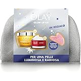 Olay Set Regalo Con: Crema Viso Vitamin C+AHA24 50ml + Crema Giorno Regenerist In Formato Da Viaggio 15ml + Pochette E Pietra