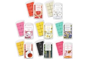 Scent-Hi Cera profumata Si scioglie, cubetti di Cera, crostata di Cera, soia, Altamente profumata e di Lunga Durata