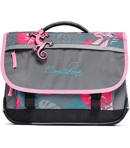 Cartable 38cm Pratique Cartable Primaire Viquel NY Fashion - 38cm Bleu, 2 Compartiments, Bandes Réfléchissantes Cartable Viquel Réfléchissant