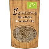 Bio Alfalfa Luzerne Keimsaat - Sprossensamen für die Zucht von Alfalfasprossen - der natürliche Energiespender - lecker in Sa