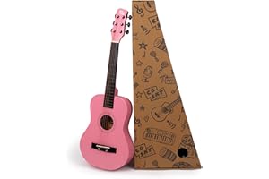 CB SKY 30-inch Junior/Student Acoustic Guitar Pink/Beginner/Kids musical toys, musical instrument