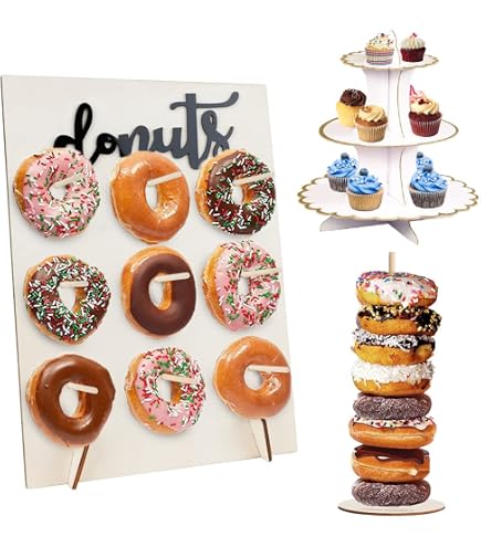 Présentoir à Donuts Dino Triceratops pour l'anniversaire de votre enfant Présentoir à Donuts Dino Triceratops pour l'anniversaire de votre enfant