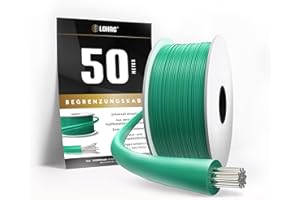 lohag® 50m Universal Begrenzungskabel für Mähroboter - Begrenzungsdraht kompatibel mit Gardena Rasenmäher, Worx Landroid uvm. - Rasenroboter Kabel - Ideales Mähroboter Zubehör für Ihren Rasen