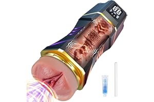 CHELSIEKINK Automatico Masturbádores Masculino Succión más Vendido - Masturbador Hombre Juguetes Eróticos para Hombre Pareja Sexuales Realistas Adultos con 3D Vagina, Sex Toýs Male de Silicona Bomba de Pene