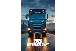 HGV Drivers Diary 2026: Truck Driver Log Book | For Truck, Lorry, and Delivery Employees to keep proper Shift and Mileage Records of Their Trips
