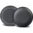 SOULWIT Replacement Earpads Cover for Plantronics BlackWire C510/C520/C710/C720/C725 Headset, Cushions Ear Pads Cover for Poly BlackWire 510/520/710/720/725 - Black