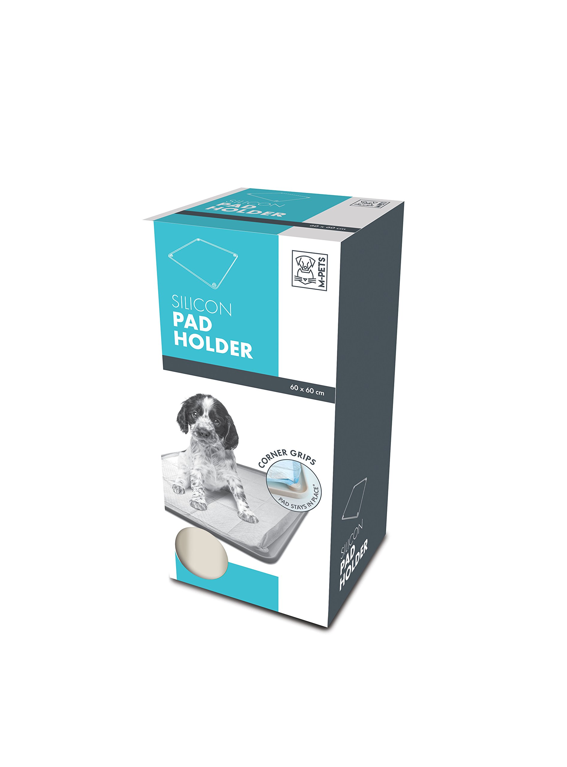 MPETS Puppy Pad Holder Silicone Training Mat Holder for Dogs (Size M