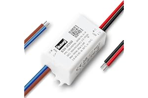 illuburg Transformateur LED Étanche IP65 350mA Courant Constant 1W - 3W LED Bloc d'Alimentation Driver