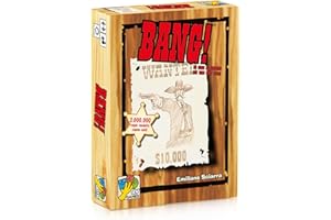 DV GIOCHI BANG! - Gioco da tavolo ambientato nel Far West, Gioco di Carte a Ruoli Nascosti, 4-7 Giocatori, 8+ Anni, 20-40 Minuti