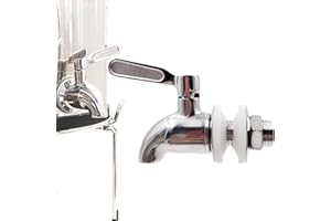 ShuRex Stainless Steel Spigot Replacement for Berkey Big, Travel, Royal and Other Stainless Steel Water Filters (Pack of 1)