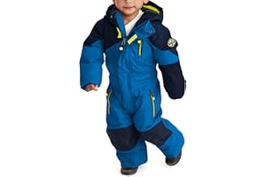 Killtec Kombinezon narciarski/kombinezon narciarski z kapturem i osłoną przeciwśnieżną Unisex Kids Kesley Mini