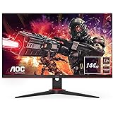AOC Gaming 24G2AE - 24 Inch FHD Monitor, 144Hz, 1ms, IPS Speakers, AMD FreeSync, Low Input Lag, Game Modes (1920x1080 @ 144Hz