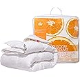 Canadian Down & Feather Company Co. - All Season White Goose Duvet Comforter Queen Size - 233 TC Shell 100% Cotton - Oeko TEX Certified