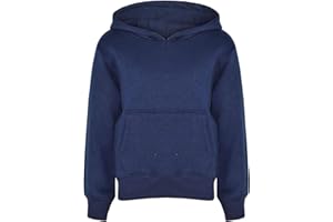 A2Z 4 Kids Dziewczyny Chłopcy Sweat Shirt Tops Designer's Dorywczy Plain Marynarka Wojenna Niebieski Pulower Sweatshirt Runo Zakapturzony Skoczek Kurtki Nowy Wiek 2-13 Lata