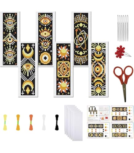 Kreuzstich Set Kaktus Design - Wandbehang Für Erwachsene