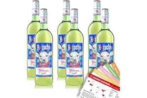 ‎VINOX Hürschi Glühwein Weiß, sortenreines Weinpaket + VINOX Winecards (6x0,75l)