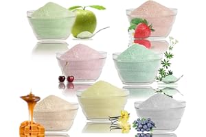 FUNFOOD4YOU Birsppy 4x200g Zuckerwattezucker,Popcornzucker,Candyfloss Sugar,bunter Zucker